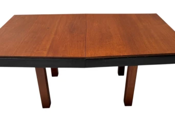 Art Deco Modernist Extending Dining Room Table by Toko v/d Pol Semarang, 1920s